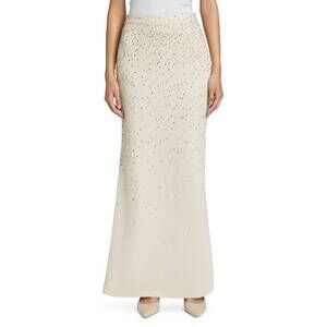 NEW TWP women's at last skirt with crystals in french oak